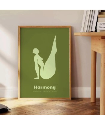 Affiche Harmonie Yoga livraison et retour toujours gratuits