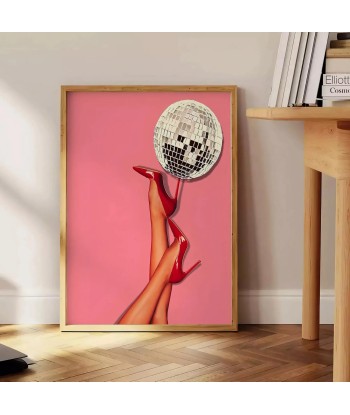 Disco Foot Trendy Wall Art chez Cornerstreet bien 