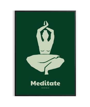 Méditation Yoga Affiche commande en ligne