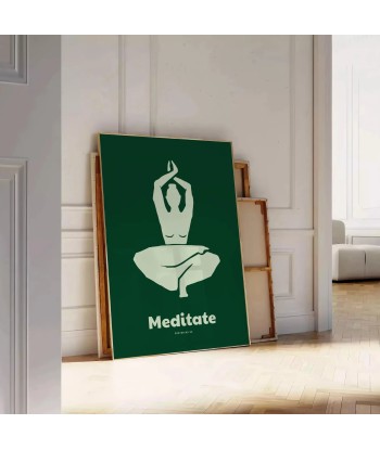 Méditation Yoga Affiche commande en ligne