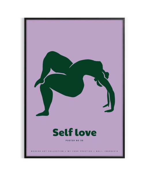 Amour Soi Yoga Poster shop