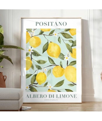 Albero Di Limone Kitchen Art Print Fin de série