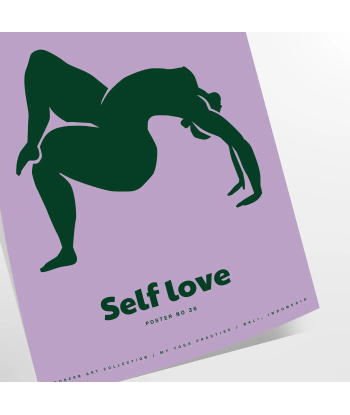 Amour Soi Yoga Poster shop