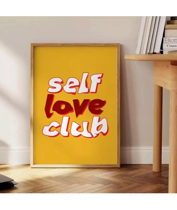 Affiche Motivation Club D’Amour Soi soldes