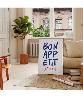 Bon Appetit Lets Eat Kitchen Art Print Economisez 