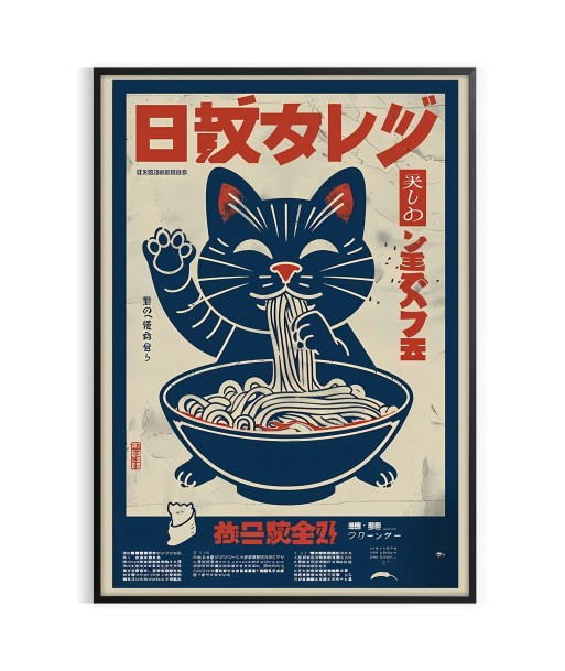 Cat Ramen Kitchen Poster 2 JUSQU'A -70%! 