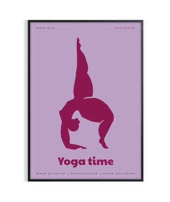 Affiche Temps Yoga du meilleur 