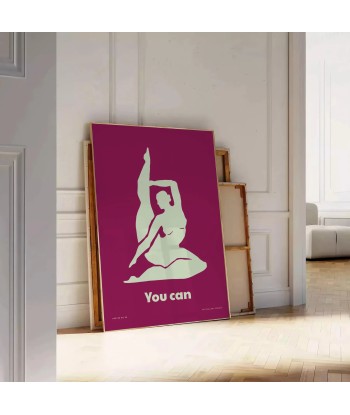 Vous Pouvez Faire Yoga Poster la livraison gratuite