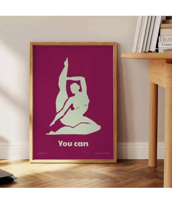 Vous Pouvez Faire Yoga Poster la livraison gratuite