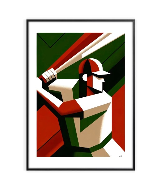 Affiche Sport D’Affiche Baseball français