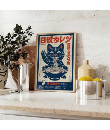 Cat Ramen Kitchen Poster 2 JUSQU'A -70%! 