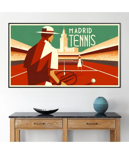 Affiche Madrid Affiche Tennis prix