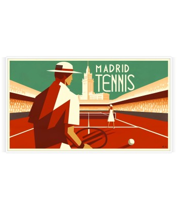 Affiche Madrid Affiche Tennis prix