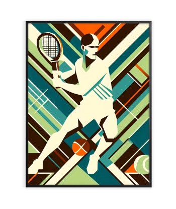 Affiche Tennis Affiche Rétro les ligaments