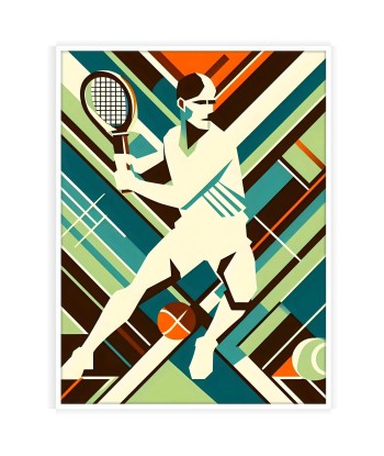 Affiche Tennis Affiche Rétro les ligaments