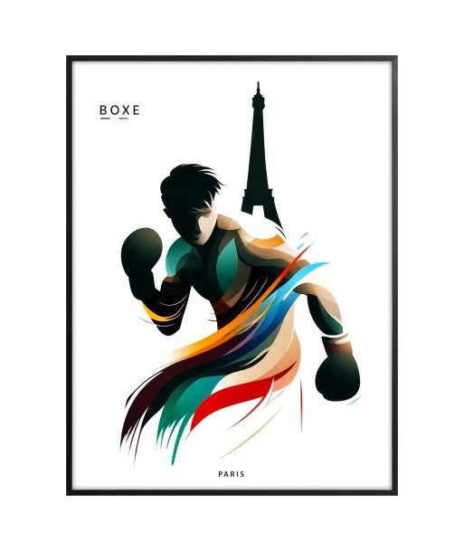 Affiche Boxe Affiche Paris Venez découvrir notre 