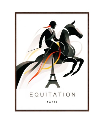 Afficheéquitation Paris de la marque