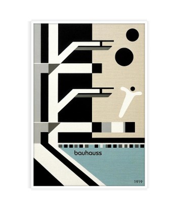 Affiche Minimaliste Bauhaus Affiche 2 Les magasins à Paris et en Île-de-France