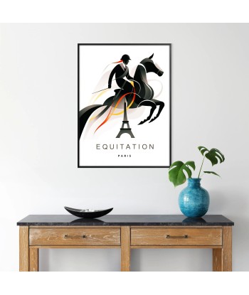 Afficheéquitation Paris de la marque