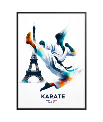 Affiche Karaté Paris Affiche des créatures d'habitude