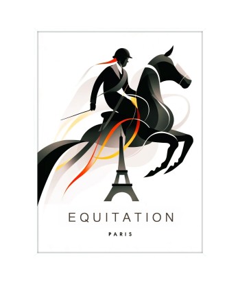 Afficheéquitation Paris de la marque