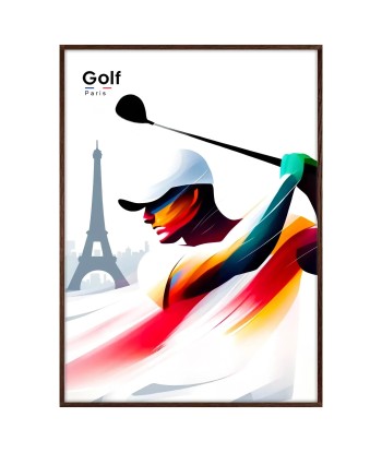 Golf Affiche Paris Poster du meilleur 