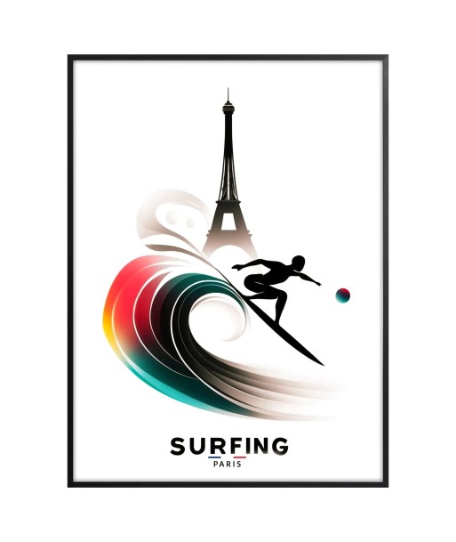 Surf Affiche Paris Affiche Voir les baskets