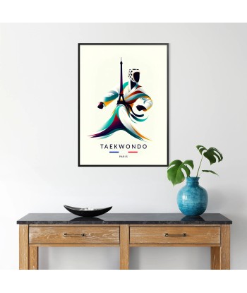 Taekwondo Affiche Paris Poster l'achat 