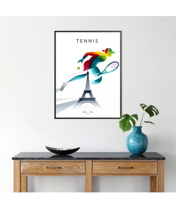 Affiche Tennis Affiche Paris pas cheres