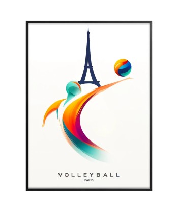 Volley-Ball Affiche Paris Poster de votre