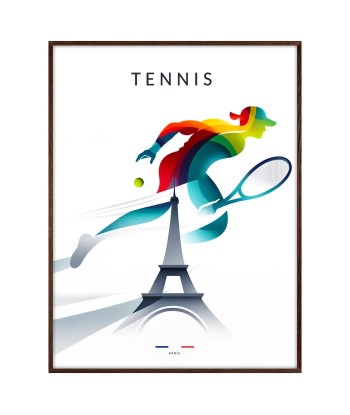 Affiche Tennis Affiche Paris pas cheres