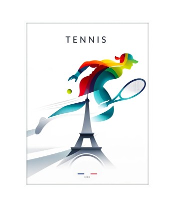 Affiche Tennis Affiche Paris pas cheres