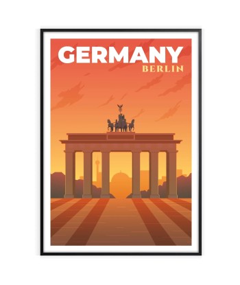 Berlin Affiche Allemagne Affiche store