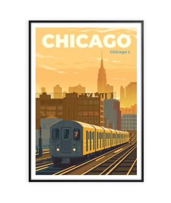 Affiche Chicago Les magasins à Paris et en Île-de-France