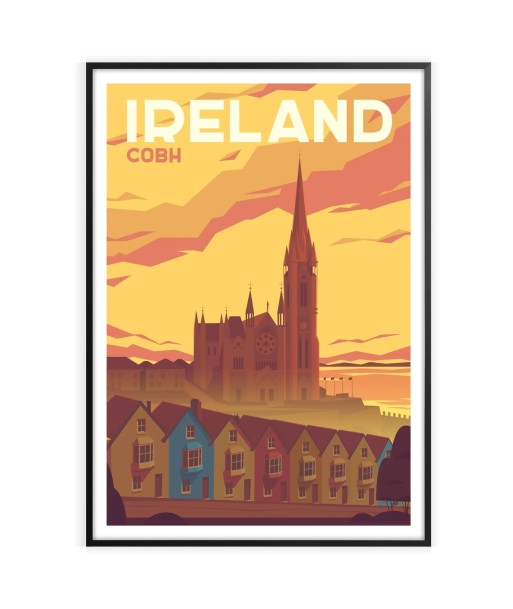 Cobh Affiche Irlande Affiche Les êtres humains sont 