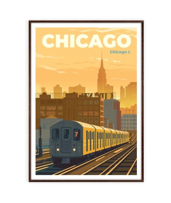 Affiche Chicago Les magasins à Paris et en Île-de-France