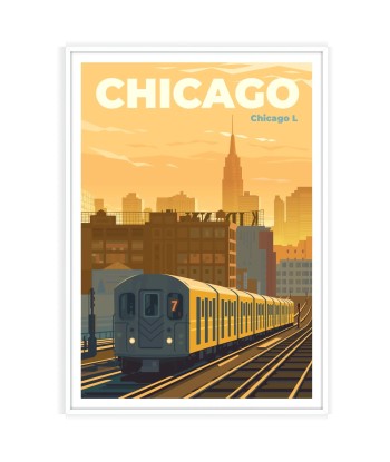 Affiche Chicago Les magasins à Paris et en Île-de-France