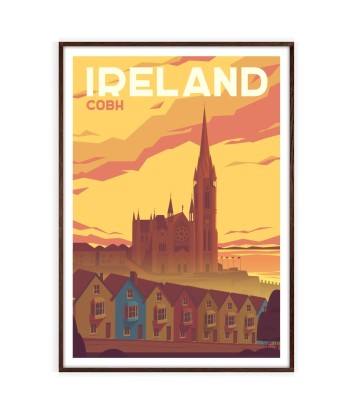 Cobh Affiche Irlande Affiche Les êtres humains sont 