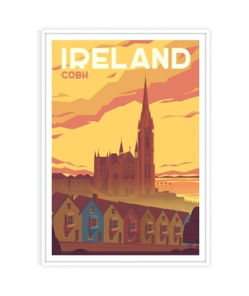 Cobh Affiche Irlande Affiche Les êtres humains sont 