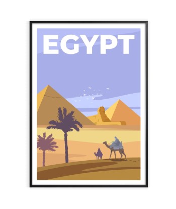 Affiche Voyage D’Affiche D’Egypte outlet