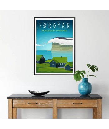 Foroyar Poster Danmark Voyage Affiche pas cheres