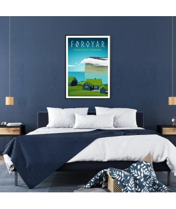 Foroyar Poster Danmark Voyage Affiche pas cheres