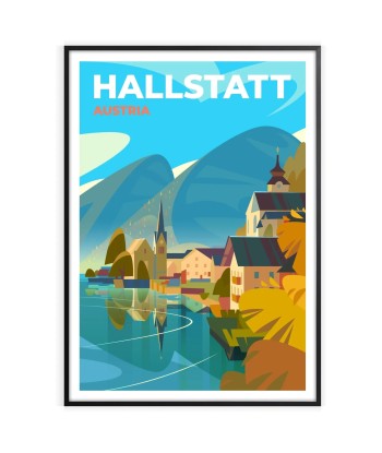 Hallstatt Autricheaffiche Voyage Vous souhaitez 