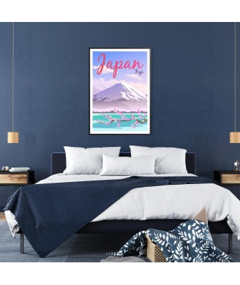 Fuji Poster Japon Affiche Voyage d'Europe débarque