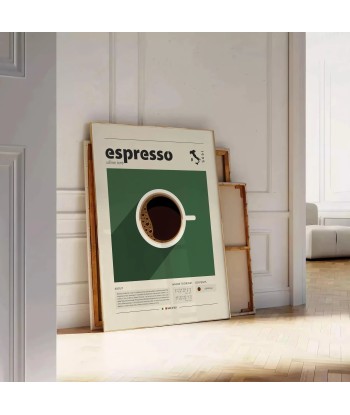 Espresso Coffee Italy Kitchen Wall Art JUSQU'A -70%! 