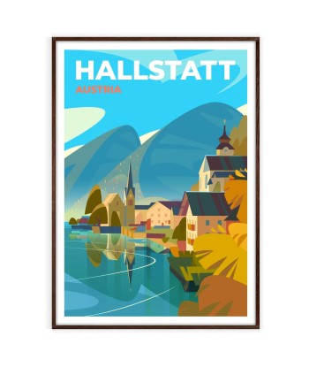 Hallstatt Autricheaffiche Voyage Vous souhaitez 