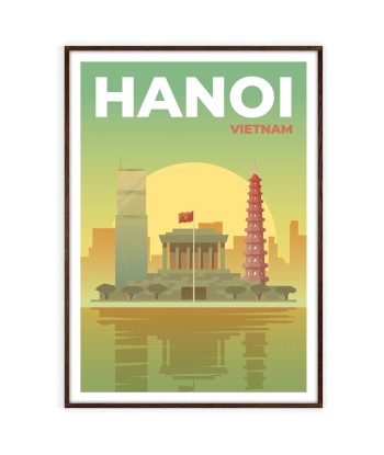 Affiche Voyage Affiche Hanoï Comment ça marche