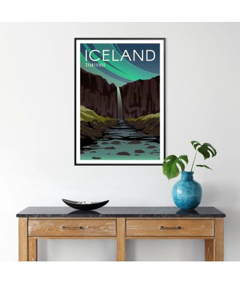 Affiche Voyage Affiche Islande acheter en ligne