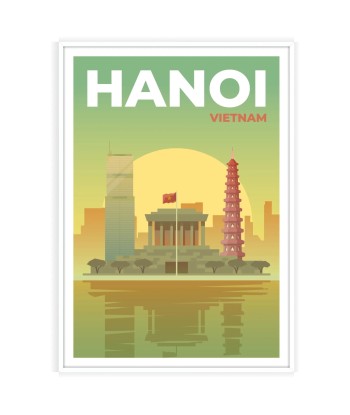 Affiche Voyage Affiche Hanoï Comment ça marche