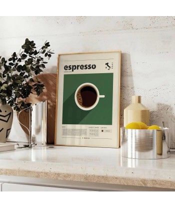 Espresso Coffee Italy Kitchen Wall Art JUSQU'A -70%! 